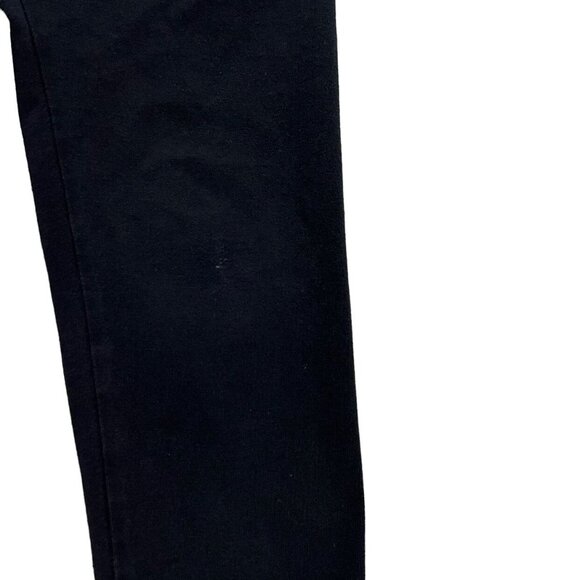 Hanna Andersson Sz 110 (5) Solid Black Leggings - Picture 4 of 5